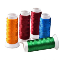 Factory direct supply 100% Viscose  Embroidery Thread 120D/2  2021Trimming